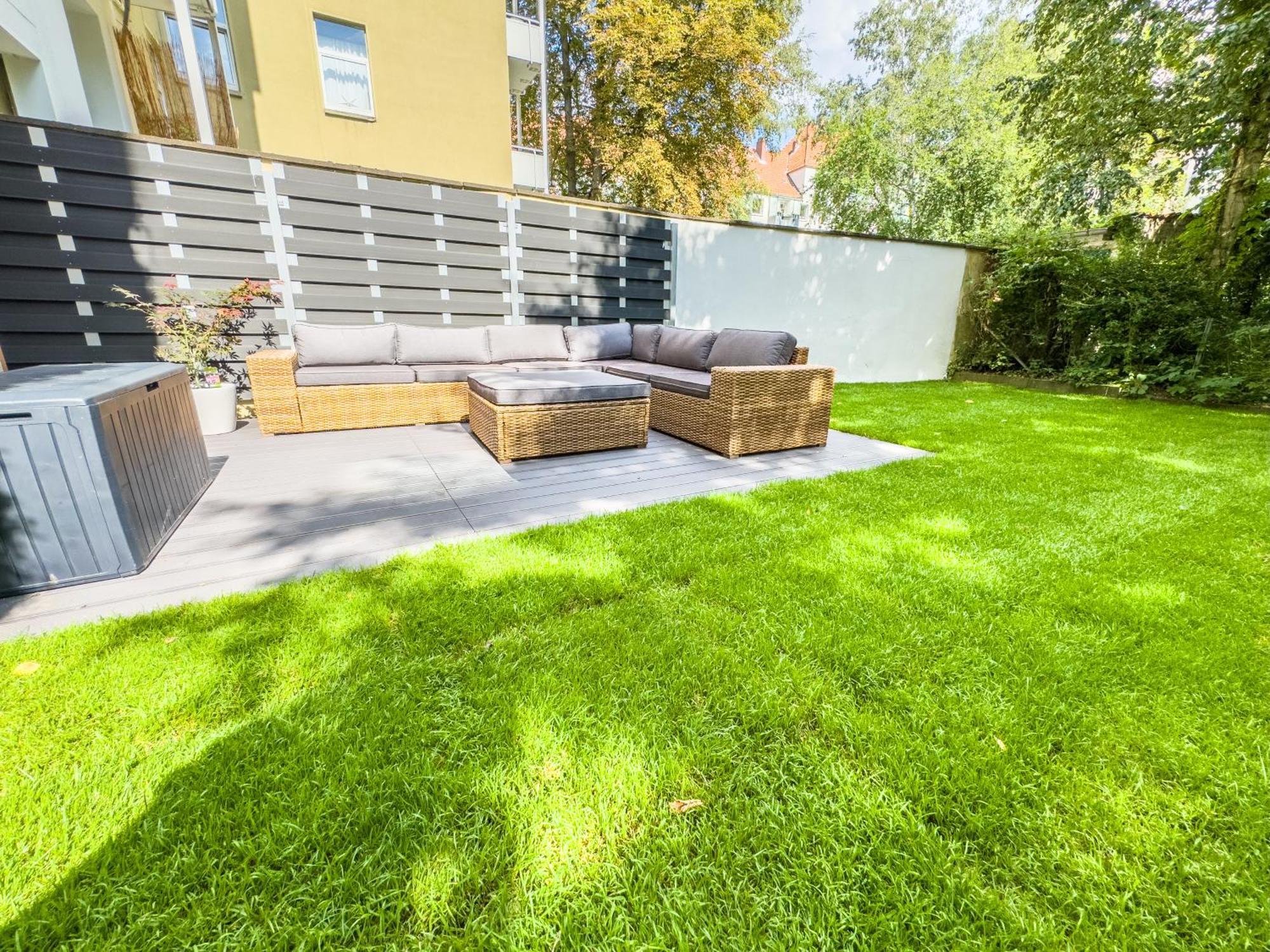 Citynah, Balkon, Grosse Kueche Und Garten Hannover Exterior photo